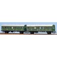 70003 TT 2er Set Einheits-Abteilwagen D21b und BC 21, DB, Ep. III Thumbnail 1