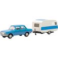 028585-002 H0 Wartburg 353 '82 Limousine mit Qek, himmelblau Thumbnail 1