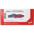 013727-004 H0 MiniKit: Mercedes-Benz S-Klasse (W126) saphirblau und weinrot Thumbnail 4