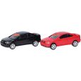 014106 H0 MiniKit: Opel Coupé (2000), Schwarz und Magmarot, 2 Stück Thumbnail 1