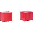 053594-004 H0 2x 10ft Container, rot Thumbnail 2