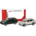 012836-002 H0 MiniKit: Porsche Cayenne Turbo, british racing green/sandweiß Thumbnail 2