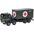 747219 H0 Iveco Trakker 8x8 mit 20 ft. Container "Bundeswehr / Rotes Kreuz" Thumbnail 1