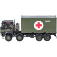 747219 H0 Iveco Trakker 8x8 mit 20 ft. Container "Bundeswehr / Rotes Kreuz" Thumbnail 4