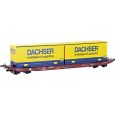 28409 H0 Containerwagen Sgkkms 698 Dachser, DB-Cargo, Ep. VI Thumbnail 1