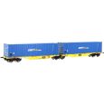 28402 H0 Containerwagen Sggmrss'90 UNIT 45, Clip, Ep. VI Thumbnail 1