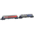 H23479 N 2er Set Silowagen Taggnpps, SBB-Cargo, Ep. VI, gealtert Thumbnail 1
