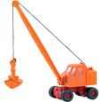LC4703 N Fuchs F 301 Bagger, Gittermast mit Schaufel, orange/rot Thumbnail 1