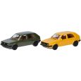 012195-010 H0 MiniKit VW Golf II 4-türig, olivgrün/ginstergelb Thumbnail 1