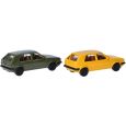 012195-010 H0 MiniKit VW Golf II 4-türig, olivgrün/ginstergelb Thumbnail 2