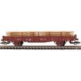 31518 TT Flachwagen mit Rungen Ks [3300] und Bretterstapel, DR, Ep. IV Thumbnail 1