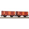 28328 H0 2er Set gedeckte Güterwagen, FS, Ep. III Thumbnail 1
