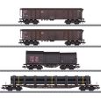 46915 H0 4er Set Güterwagen, DBAG, Ep.V, gealtert Thumbnail 1