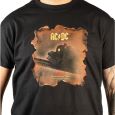 19986 T-Shirt Schwarz AC/DC Burned L Thumbnail 2