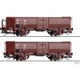 01105 TT 2er Set offenen Güterwagen E 037 mit Steinkohle, DB, Ep. IV Thumbnail 1