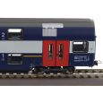 70066 H0 3er Set Doppelstockwagen mit Steuerwagen, SBB, Ep. V Thumbnail 8