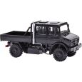 51085 H0 Mercedes-Benz Unimog U5023, Doppelkabine, schwarz