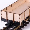 41035 G Bausatz: Offener Güterwagen mit Holzaufbau Thumbnail 2