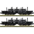 6660134 N 2er Set Schwerlast-Flachwagen, ÖBB, Ep. III Thumbnail 1