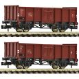 6660138 N 2er Set Offene Güterwagen, DR, Ep. IV