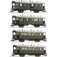 6200197 H0 4er Set Lokalbahnzug, K.Bay.Sts.B., Ep. I Thumbnail 1