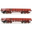 6600224 H0 2er Set Niederbordwagen, SNCF, Ep. III-IV Thumbnail 1