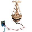 66413 H0 micro-motion Weihnachtsmarkt-Pyramide Thumbnail 1