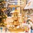 66413 H0 micro-motion Weihnachtsmarkt-Pyramide Thumbnail 2