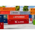 182055 H0 2er Set 40‘ Container "K-LINE" und "HYUNDAI" Thumbnail 2