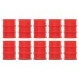 51619 H0 10 Stück 220l Fässer Fass "Gefahrstoffe" rot Thumbnail 2