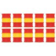 51622 H0 10 Stück 220l Fässer Fass Ölfass rot-gelb Thumbnail 2
