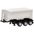 077101 H0 Abraumcontainerauflieger 3achs, weiß