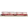 6660054 N Doppeltaschen-Gelenkwagen T3000e, ÖBB RC, Ep. VI 'TWS' B-Ware Thumbnail 1