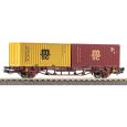 27750 H0 Containertragwagen 2x 20'' MSC Container, FS, Ep. V Thumbnail 1