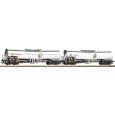 47683 TT 2-teiliges Set Chemiekesselwagen, Ermewa, Ep. VI