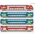 6220250 H0 4er Set Doppelstockwagen NAH.SH, DB AG, Ep. VI, AC Thumbnail 1