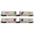6600322 H0 2er Set Doppeltaschenwagen T2000 + Coop, Ep. VI, Set 1 Thumbnail 1