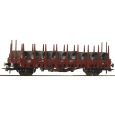 6600268 H0 Flachwagen, DB, Ep. IV, + Drahtrollen Thumbnail 1