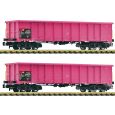 6660163 N 2er Set offene Güterwagen Eanos, SBB, Ep. V-VI Thumbnail 1