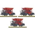 6660159 N 3er Set Talbot Schotterwagen, DB, Ep. III Thumbnail 1