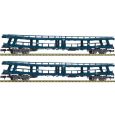6260066 N 2er Set Autotransportwagen Ddm, DB, Ep. IV Thumbnail 1