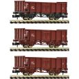 6660156 N 3er Set offene Güterwagen, DR, Ep. IV Thumbnail 1