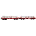 HR6702 H0 2er Set Rungenwagen Rmms mit Aluminiumblöcken, DB AG, Ep. VI Thumbnail 1