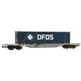 HR6704 H0 Containerwagen Sgnss mit Container 'DFDS', HUPAC, Ep. VI Thumbnail 1
