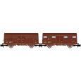 HN6718 N 2er Set gedeckte Güterwagen Gs, RENFE, Ep. IV Thumbnail 1