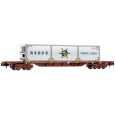HN6728 N Containerwagen mit Wechselbehälter, RENFE, Ep. IV Thumbnail 1