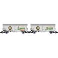 HN6749 N 2er Set Bierkühlwagen, DR, Ep. IV 'Wernersgrüner' Thumbnail 1