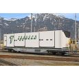 2292101 H0m Güterwagen Sb-v 65691 mit Klimacontainer "Traveco", RhB, Ep. VI Thumbnail 1