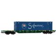 HJ6329 H0 Containerwagen Sgnss mit 45'-Container „Safmarine", CEMAT, Ep. VI Thumbnail 1
