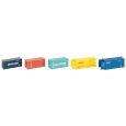 182057 H0 5er Set 20' Container Thumbnail 1